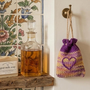 Heart Soap Saver Easy Crochet Pattern