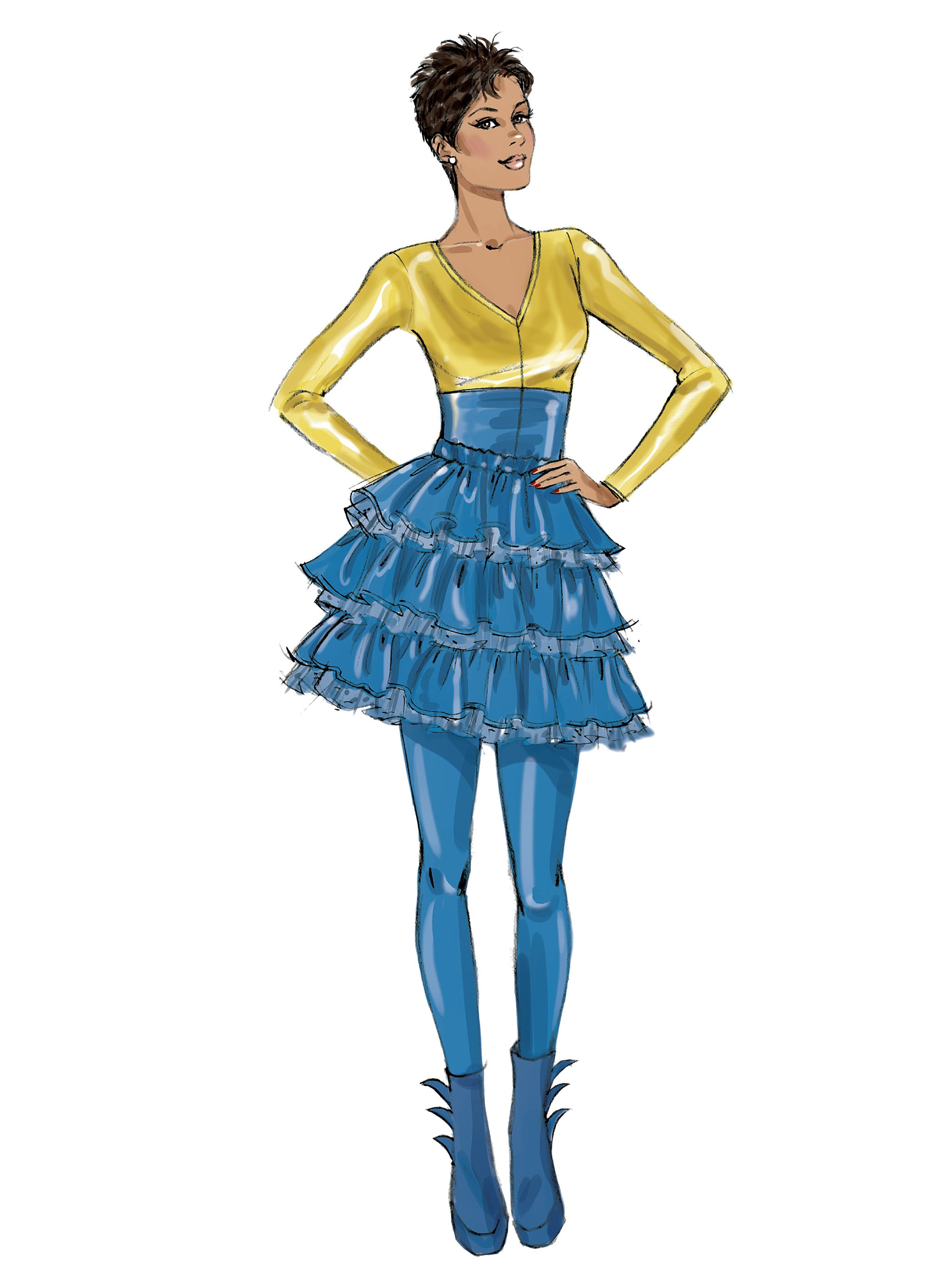 McCall's Misses' Costumes M7269 - Sewing Pattern