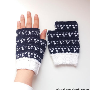 THREE HEARTS mitts_ M59