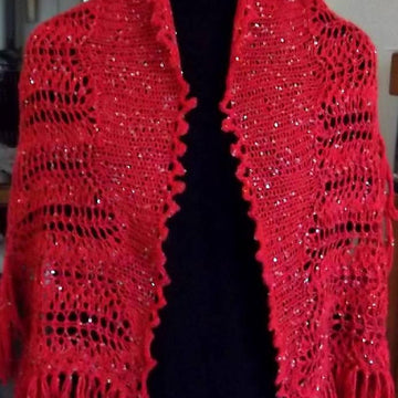 Saucy Spanish Lace Shawlette