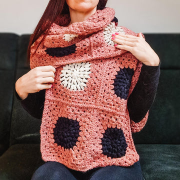 Rustic Petal Scarf