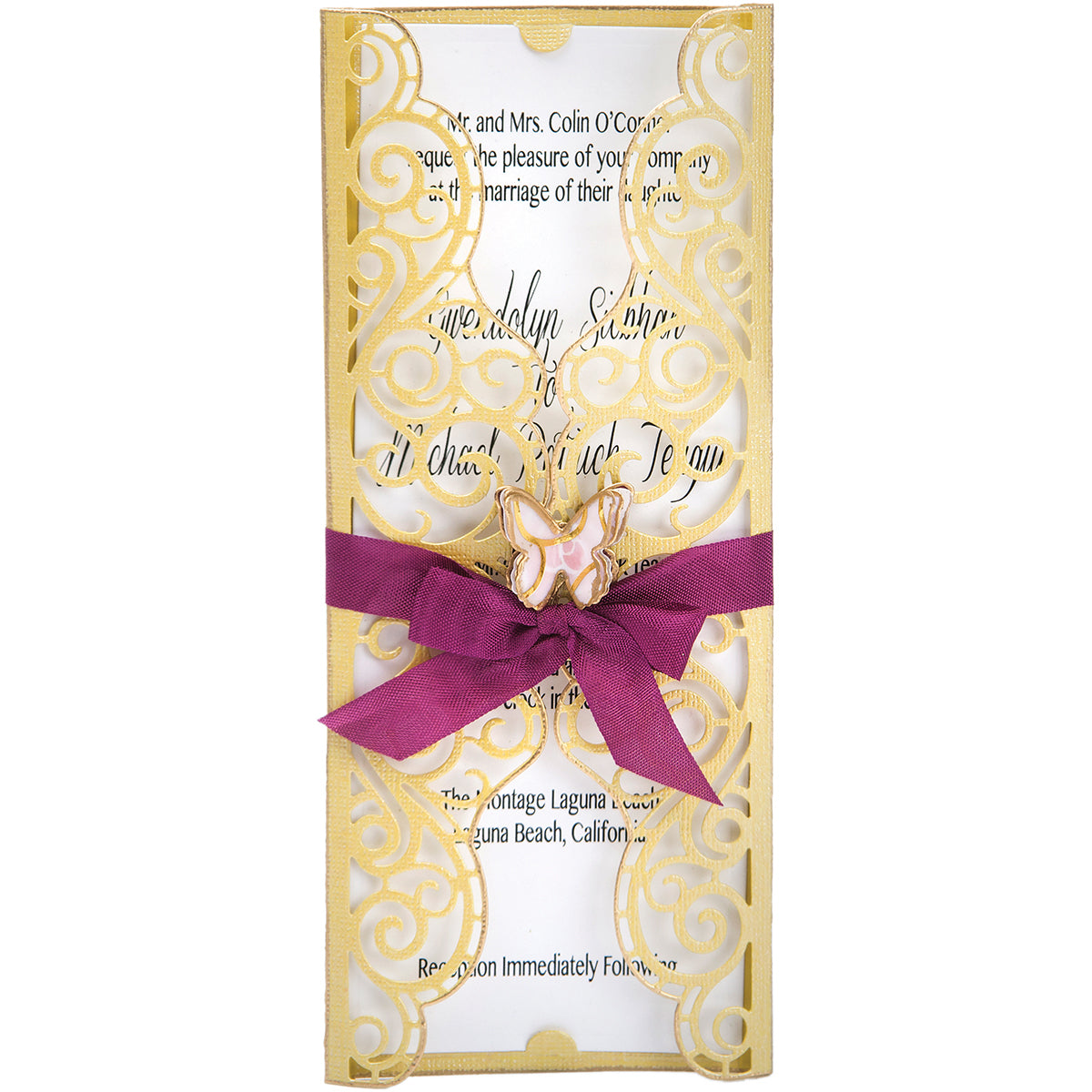 Sizzix Thinlits Dies By David Tutera 6/Pkg - Invitation Wrapper