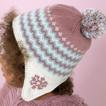 Cozy Hat Pdf Knitting Pattern 2-6 years Boys Girls Winter Hat