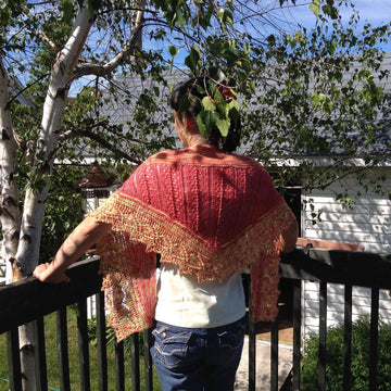 Summer breeze shawl
