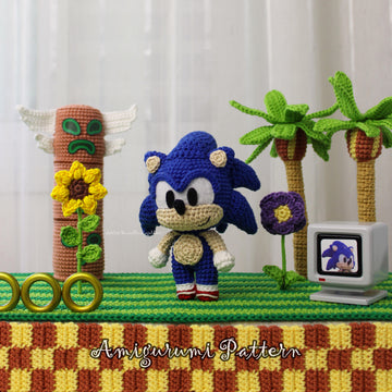 Sonic & Tails Amigurumi Crochet Pattern – PDF Digital Download (English)