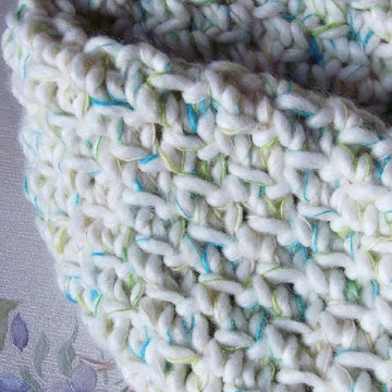 Seed Stitch Cowl