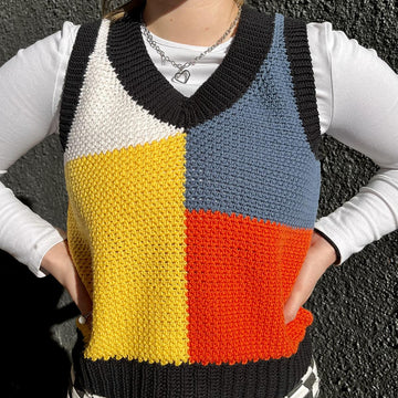 Mod Squares Vest