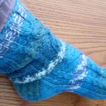 Wheatsheaf Aran Socks