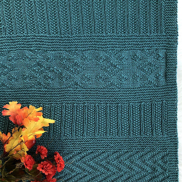 Guernsey-ish Baby Blanket