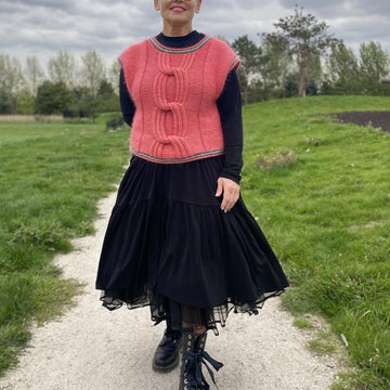 Knotted Cable Vest