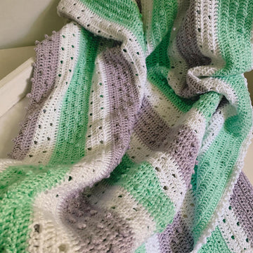 The Pretty Picot Baby Blanket