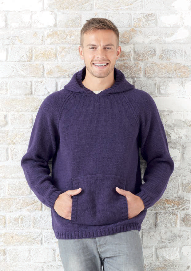 Family Hoodie Jumpers in Hayfield DK with Wool - 7256 - Downloadable PDF