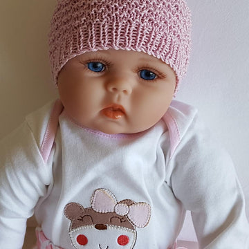 Andy - Baby’s 4ply textured Beanie