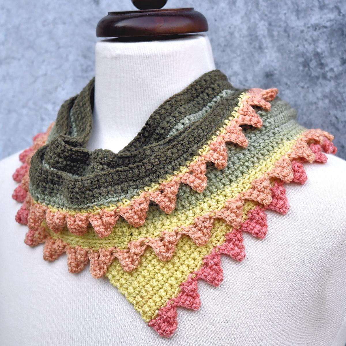 Dragon Tail Skinny Scarf