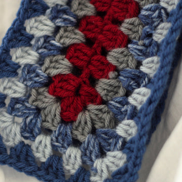 Granny Stripe Scarf