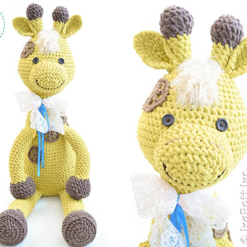 Rusty the Giraffe Big Amigurumi