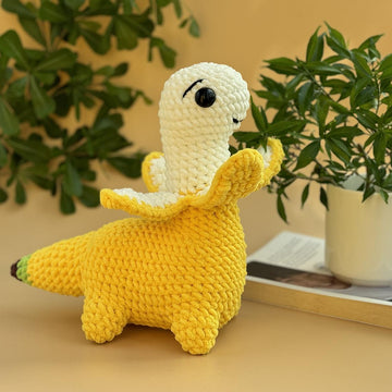 NO SEW Cute BANANASAURUS