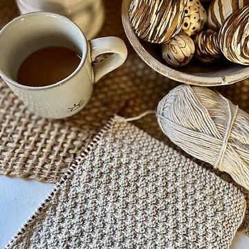 Chain of Hearts Dishcloth