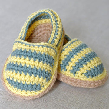 Stripy Espadrille Shoes