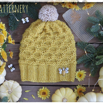 Honeycomb Cowl and Hat set