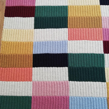 Patchwork Earth blanket