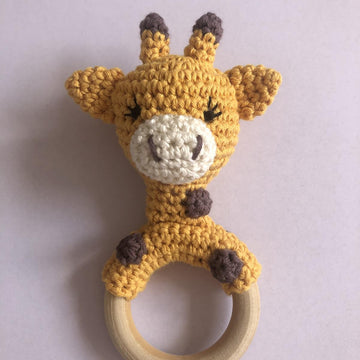 Godfrey Giraffe Baby Rattle