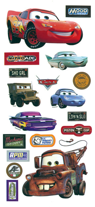 Trends International Disney Cars Stickers & Borders - 319773