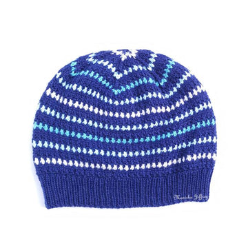 Dotted Stripes Beanie
