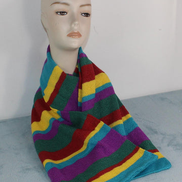 Stripe Scarf Circular