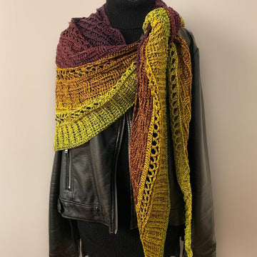 Flat Triangular Scarf "Nemesis" aka "Akaste 2.0"