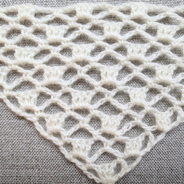 Crochet Bandana/Shawl Pattern/Chart #7