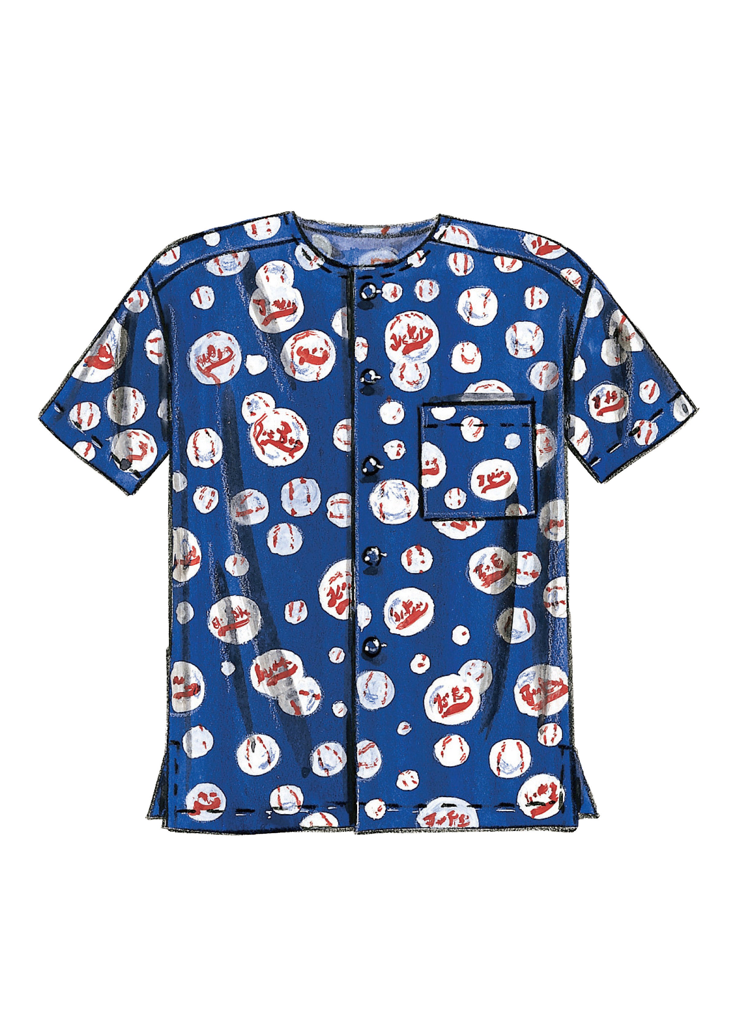 McCall's Men's Shirts M2149 - Sewing Pattern