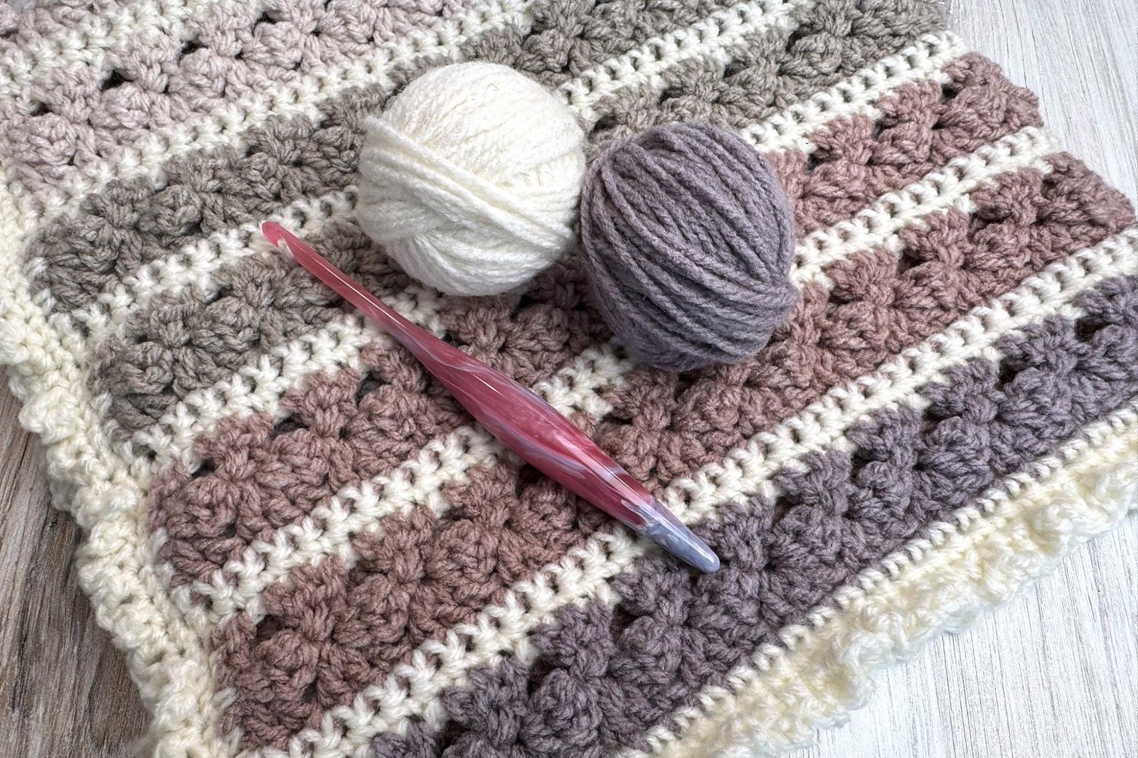 Blushing Blooms Baby Blanket