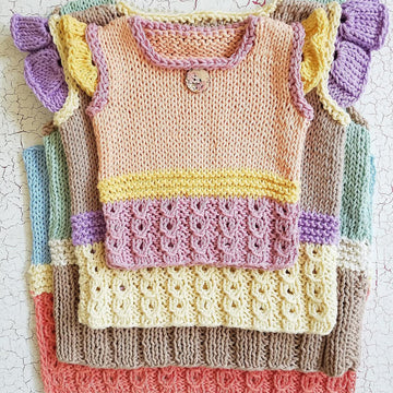 Spring Bloom girl or boy vest