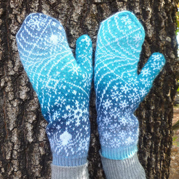 Caught in the Storm Mittens