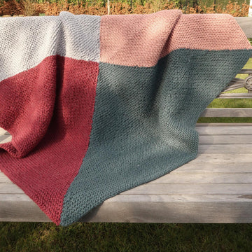 Quadrant Baby Blanket