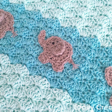 Elephant Baby Blanket