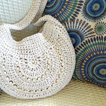 Beaded Shoulder Bag