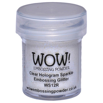 Clear Hologram Sparkle