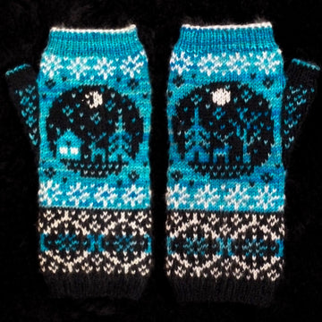 Snow Globe Mitts