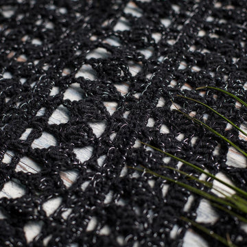 Diamond weave scarf