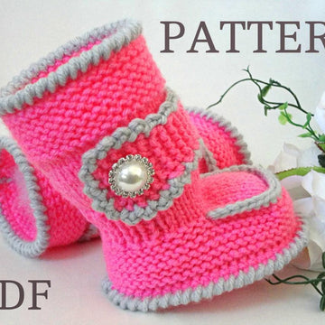 Knitted Baby Uggs Baby Boy Baby Shoes