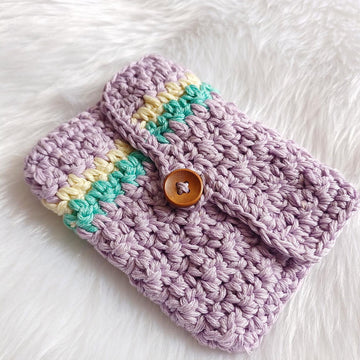 Textured Coin Purse Clutch