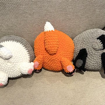 Animals bums cushions