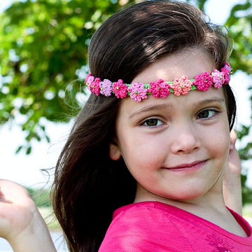 Summer Girl - crocheted headband