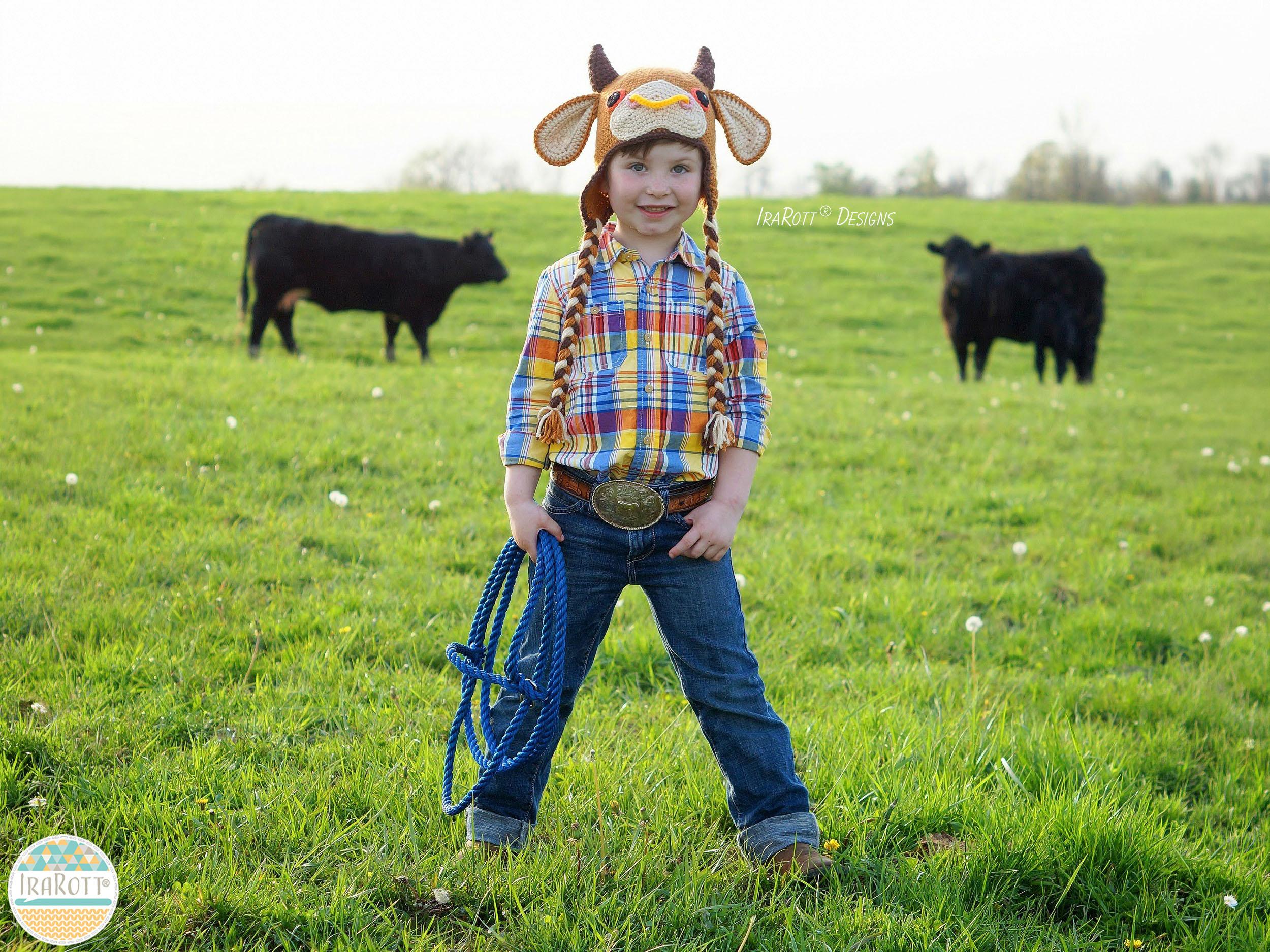 Luna the Moo Cow Hat