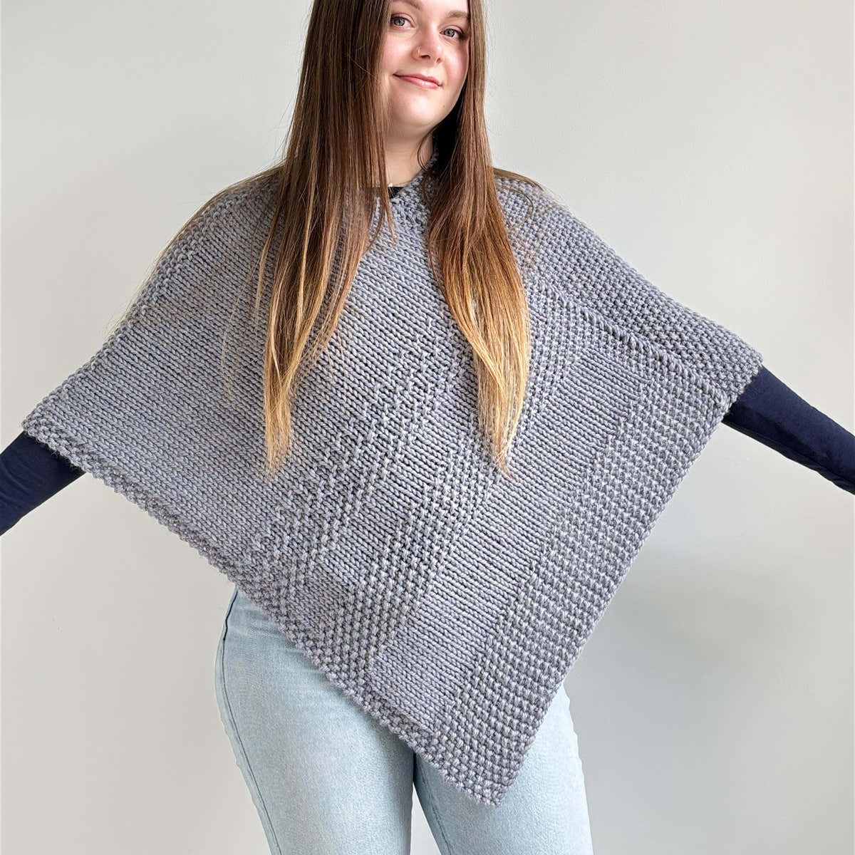 'Rain Shimmer' Poncho