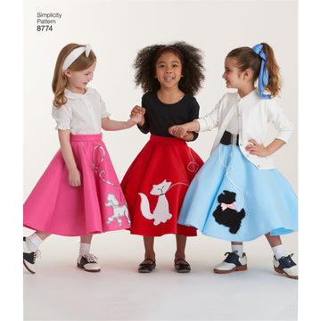 Simplicity 8774 Child's and Girls Costumes - Sewing Pattern