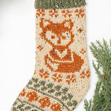 Woodland Fox Stocking