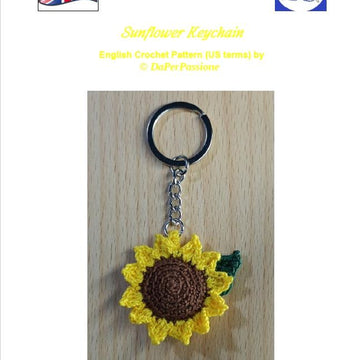 Sunflower Keychain